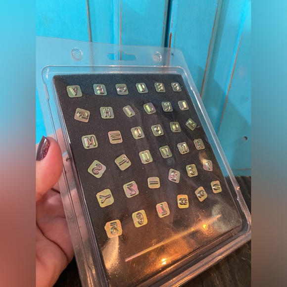 Tandy Leather Factory Alphabet Stamp Kit New in Box NIB Craft Supplies Leather - Picture 6 of 7